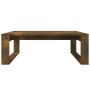 Mesa de centro madera contrachapada roble ahumado 100x100x35 cm de vidaXL, Mesas de centro - Ref: Foro24-815999, Precio: 69,0...