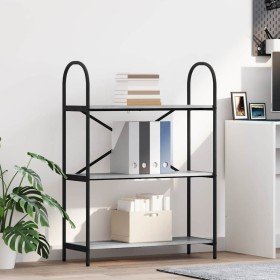 Estante de libros Gris Sonoma 80 x 30 x 109 cm en Librerías y estanterías | Comprar online en Foru.es