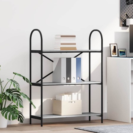 Estante de libros Gris Sonoma 80 x 30 x 109 cm en Librerías y estanterías | Comprar online en Foru.es