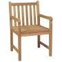 Garden chairs 6 pcs solid teak wood with gray cushions by vidaXL, Garden chairs - Ref: Foro24-3073047, Price: 960,35 €, Disco...