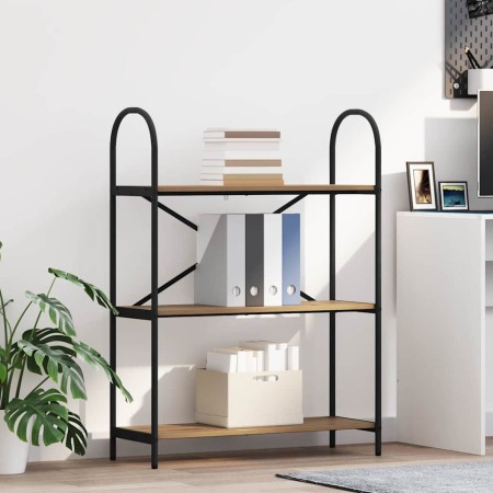 Estante de libros Roble artesanal 80 x 30 x 109 cm en Librerías y estanterías | Comprar online en Foru.es