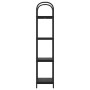 Estante de libros Roble Negro 40 x 30 x 146 cm en Librerías y estanterías | Comprar online en Foru.es