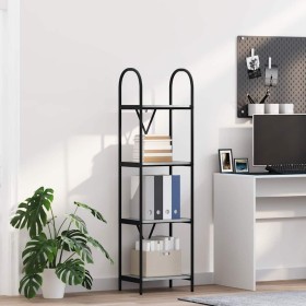 Estante de libros Gris Sonoma 40 x 30 x 146 cm en Librerías y estanterías | Comprar online en Foru.es