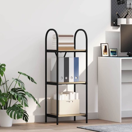 Estante de libros Roble Sonoma 40 x 30 x 109 cm en Librerías y estanterías | Comprar online en Foru.es