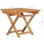 Sun loungers with table and cushion 2 units solid teak wood by vidaXL, Loungers - Ref: Foro24-3073174, Price: 601,71 €, Disco...