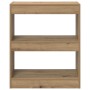 Librería Roble artesanal 60 x 30 x 72 cm Madera de ingeniería en Librerías y estanterías | Comprar online en Foru.es
