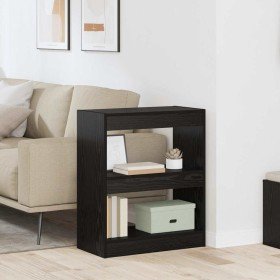 Librería Roble Negro 60 x 30 x 72 cm Madera de ingeniería en Librerías y estanterías | Comprar online en Foru.es