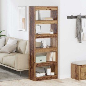Estantería para libros Madera vieja 60 x 30 x 166 cm en Librerías y estanterías | Comprar online en Foru.es