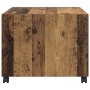 Mesa de Café con cajón Madera envejecida 55 x 55 x 45cm en Mesas de centro | Comprar online en Foru.es