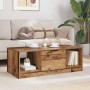 Mesa de Café con cajón Madera envejecida 102 x 50 x 36cm en Mesas de centro | Comprar online en Foru.es