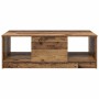 Mesa de Café con cajón Madera envejecida 102 x 50 x 36cm en Mesas de centro | Comprar online en Foru.es