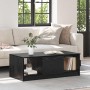 Mesa de Café Roble Negro 102 x 50 x 36cm Madera de ingeniería en Mesas de centro | Comprar online en Foru.es