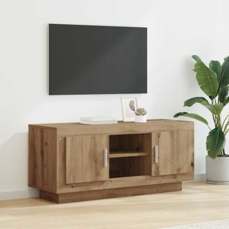 Gabinete de TV Roble artesanal 102 x 35 x 45 cm en Muebles TV | Comprar online en Foru.es