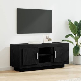 Gabinete de TV Roble Negro 102 x 35 x 45 cm en Muebles TV | Comprar online en Foru.es