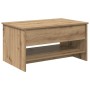 Mesa de Café Roble artesanal 80 x 50,5 x 41,5 cm en Mesas de centro | Comprar online en Foru.es