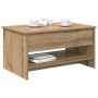 Mesa de Café Roble artesanal 80 x 50,5 x 41,5 cm en Mesas de centro | Comprar online en Foru.es