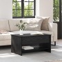 Mesa de Café Roble Negro 80 x 50,5 x 41,5 cm en Mesas de centro | Comprar online en Foru.es