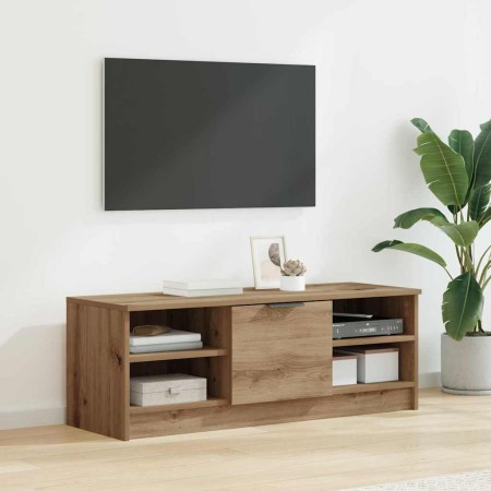 Gabinete de TV Roble artesanal 102 x 35 x 36,5 cm en Muebles TV | Comprar online en Foru.es