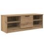 Gabinete de TV Roble artesanal 102 x 35 x 36,5 cm en Muebles TV | Comprar online en Foru.es