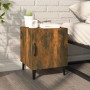 Mesita de noche madera contrachapada color roble ahumado de vidaXL, Mesitas de noche - Ref: Foro24-817315, Precio: 33,28 €, D...