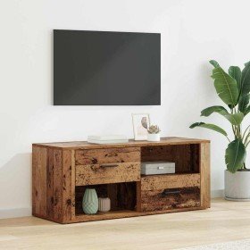 Gabinete de TV con cajón Madera Vieja 100 x 35 x 40 cm en Muebles TV | Comprar online en Foru.es