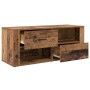 Gabinete de TV con cajón Madera Vieja 100 x 35 x 40 cm en Muebles TV | Comprar online en Foru.es