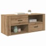 Gabinete de TV con cajón Roble artesanal 100 x 35 x 40 cm en Muebles TV | Comprar online en Foru.es