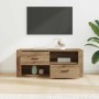 Gabinete de TV con cajón Roble artesanal 100 x 35 x 40 cm en Muebles TV | Comprar online en Foru.es