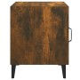 Mesita de noche madera contrachapada color roble ahumado de vidaXL, Mesitas de noche - Ref: Foro24-817315, Precio: 33,28 €, D...