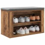 Zapatero Madera vieja 75 x 35 x 45 cm Madera contrachapada en Zapateros y organizadores de calzado | Comprar online en Foru.es