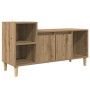 Gabinete de TV Roble artesanal 100 x 35 x 55 cm en Muebles TV | Comprar online en Foru.es