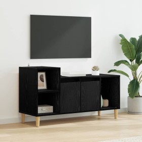 Gabinete de TV Roble Negro 100 x 35 x 55 cm en Muebles TV | Comprar online en Foru.es