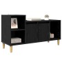 Gabinete de TV Roble Negro 100 x 35 x 55 cm en Muebles TV | Comprar online en Foru.es