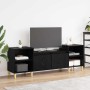 Gabinete de TV Roble Negro 160 x 35 x 55 cm en Muebles TV | Comprar online en Foru.es