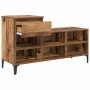 Armario para Zapatos con cajón Madera vieja 102 x 36 x 60 cm en Zapateros y organizadores de calzado | Comprar online en Foru.es