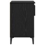Armario para Zapatos con cajón Roble negro 102 x 36 x 60 cm en Zapateros y organizadores de calzado | Comprar online en Foru.es