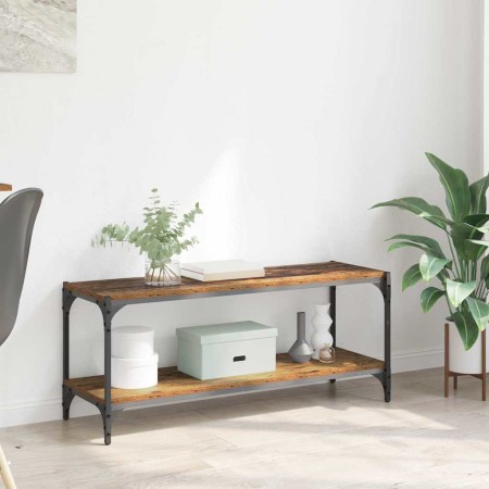 Gabinete de TV Madera Vieja 100x33x41cm en Librerías y estanterías | Comprar online en Foru.es