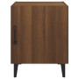 Mesita de noche madera contrachapada color roble marrón de vidaXL, Mesitas de noche - Ref: Foro24-817319, Precio: 28,70 €, De...