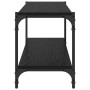 Gabinete de TV Roble Negro 100x33x41cm en Librerías y estanterías | Comprar online en Foru.es