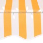 Toldo manual retráctil con LED blanco y naranja 150 cm en Toldos | Comprar online en Foru.es