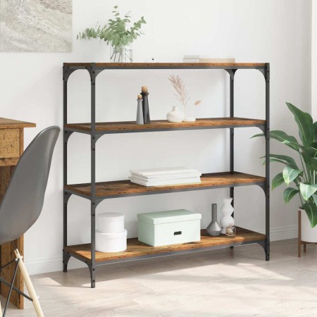 Estantería para libros Madera Vieja 100 x 33 x 100 cm en Librerías y estanterías | Comprar online en Foru.es