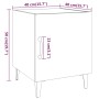 Mesita de noche madera contrachapada color roble marrón de vidaXL, Mesitas de noche - Ref: Foro24-817319, Precio: 28,70 €, De...