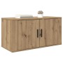 Mueble para TV montado en la pared Roble artisan en Muebles TV | Comprar online en Foru.es