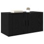 Mueble para TV montado en la pared Roble negro en Muebles TV | Comprar online en Foru.es