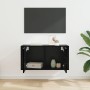 Mueble para TV montado en la pared Roble negro en Muebles TV | Comprar online en Foru.es