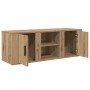 Gabinete de TV Roble artesanal 100 x 31,5 x 35 cm en Muebles TV | Comprar online en Foru.es