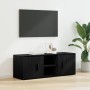 Gabinete de TV Roble Negro 100 x 31,5 x 35 cm en Muebles TV | Comprar online en Foru.es