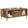 Mesa de Café con cajón Madera envejecida 90 x 50 x 26.5 cm en Mesas de centro | Comprar online en Foru.es