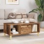 Mesa de Café con cajón Madera envejecida 90 x 50 x 26.5 cm en Mesas de centro | Comprar online en Foru.es