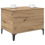Mesa de Café Roble artesanal 60 x 44,5 x 45 cm en Mesas de centro | Comprar online en Foru.es